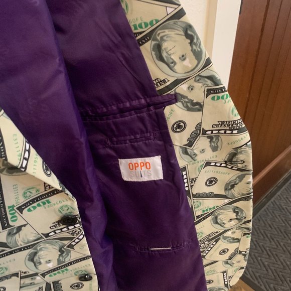 Opposuits $100 Bill "Cashanova" Blazer - Picture 3 of 3
